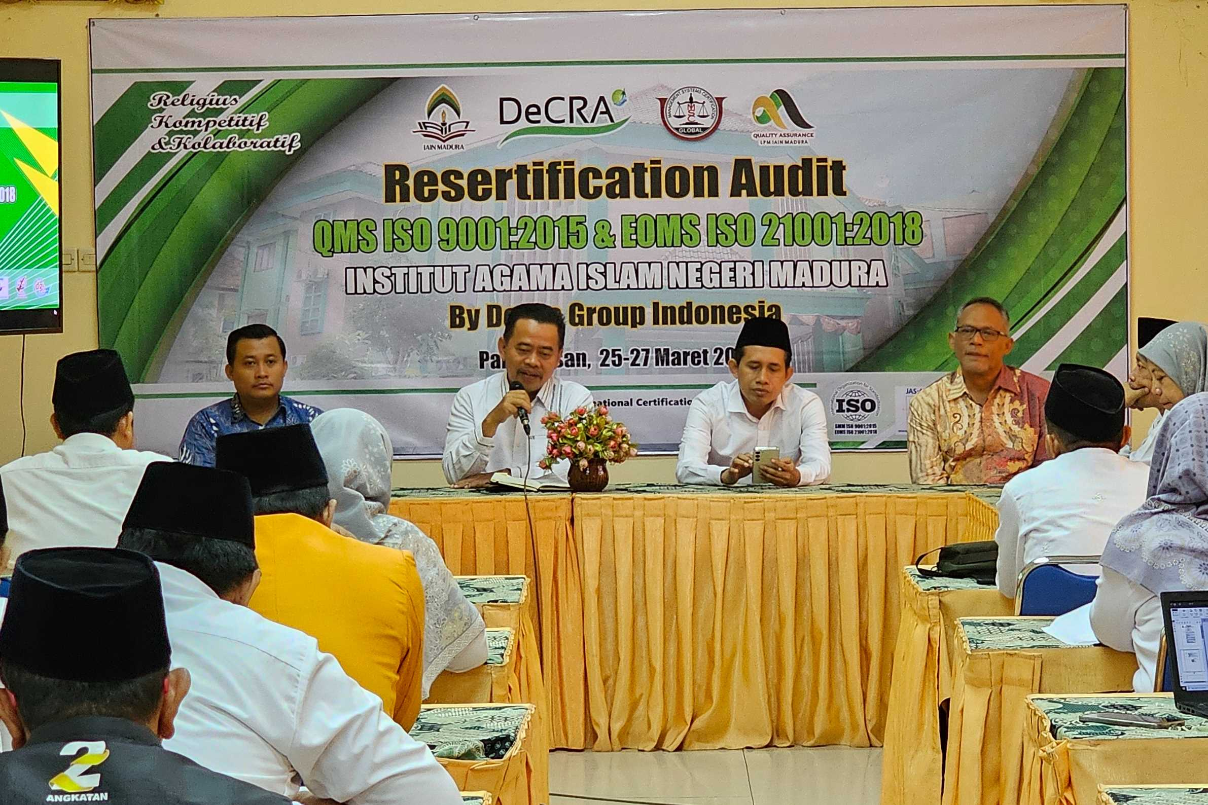 PT. Decra Group Indonesia Lakukan Audit Resertifikasi Internasional ISO (QMS ISO 900:2015 dan EOMS ISO 2100: 2018)