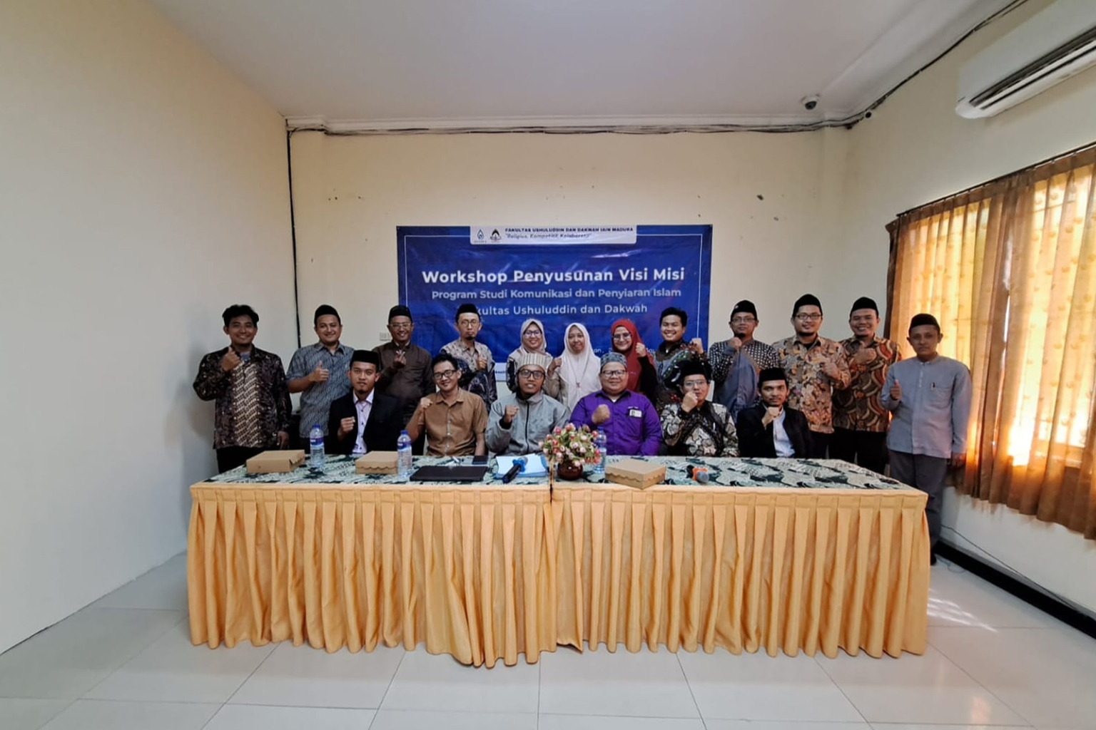 Menggali Aspirasi Untuk Pengguna Lulusan: Fakultas Ushuluddin Dan Dakwah Gelar Workshop Visi Misi Prodi KPI