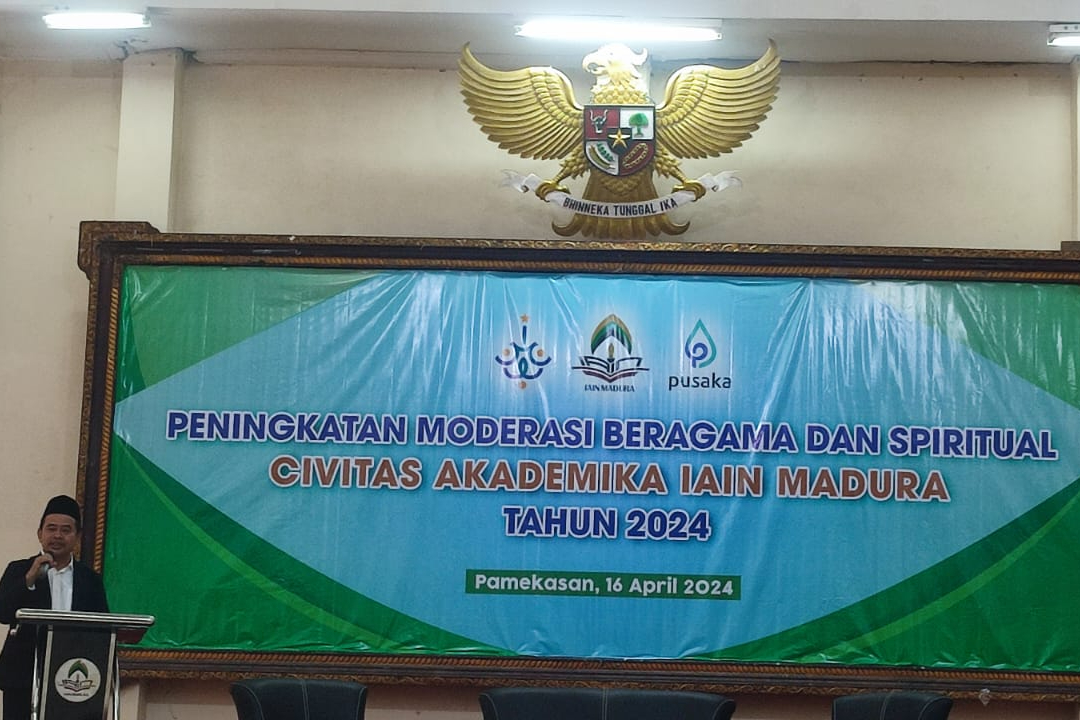 Pasca Hari Raya Idul Fitri, IAIN Madura Gelar Halal Bihalal Peningkatan Moderasi Beragama dan Spiritualitas Civitas Akademika