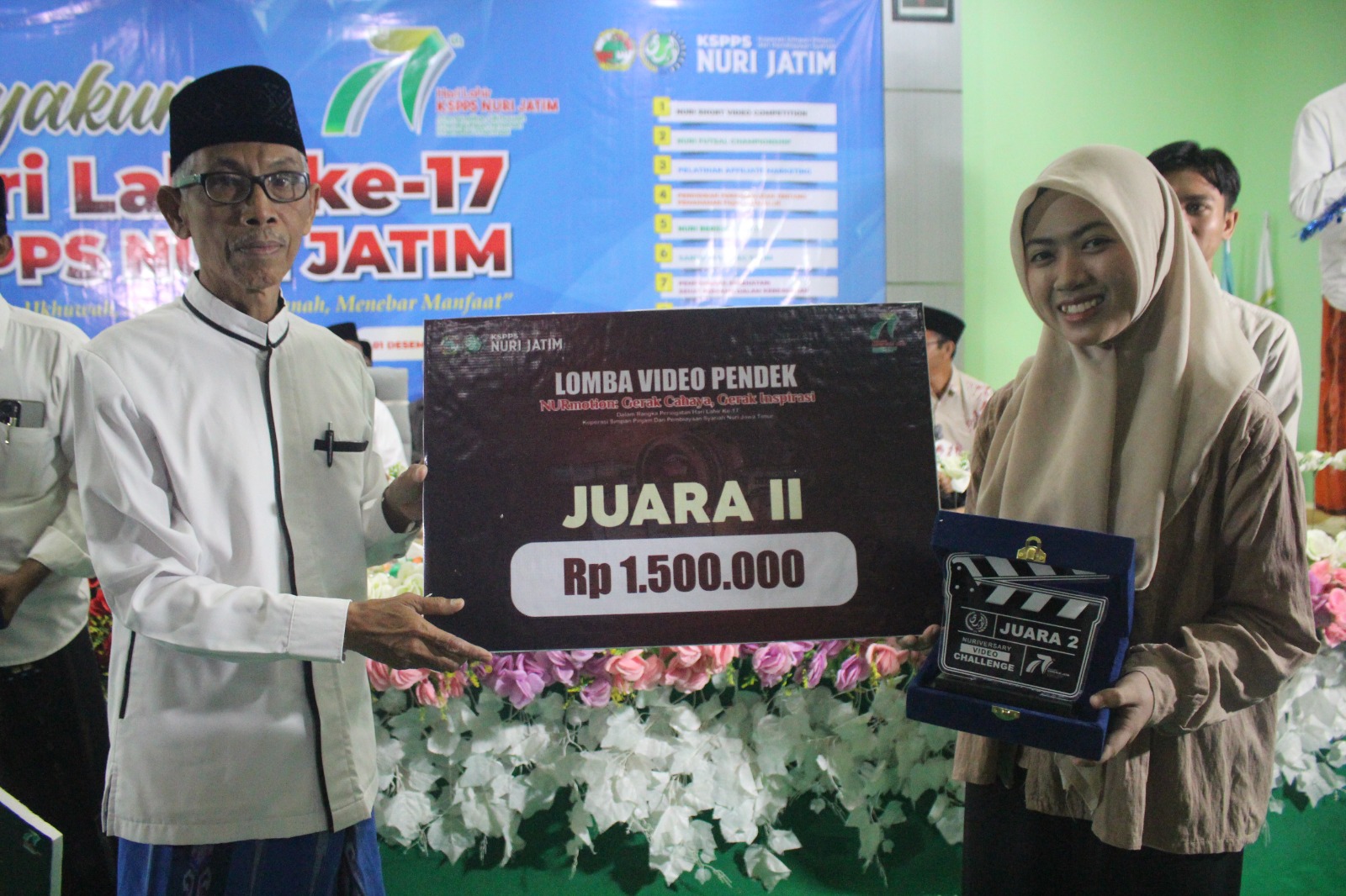 Mahasiswi KPI UIN Madura Raih Juara 2 “NURIVERSARY Video Challenge” KSPPS NURI Jatim