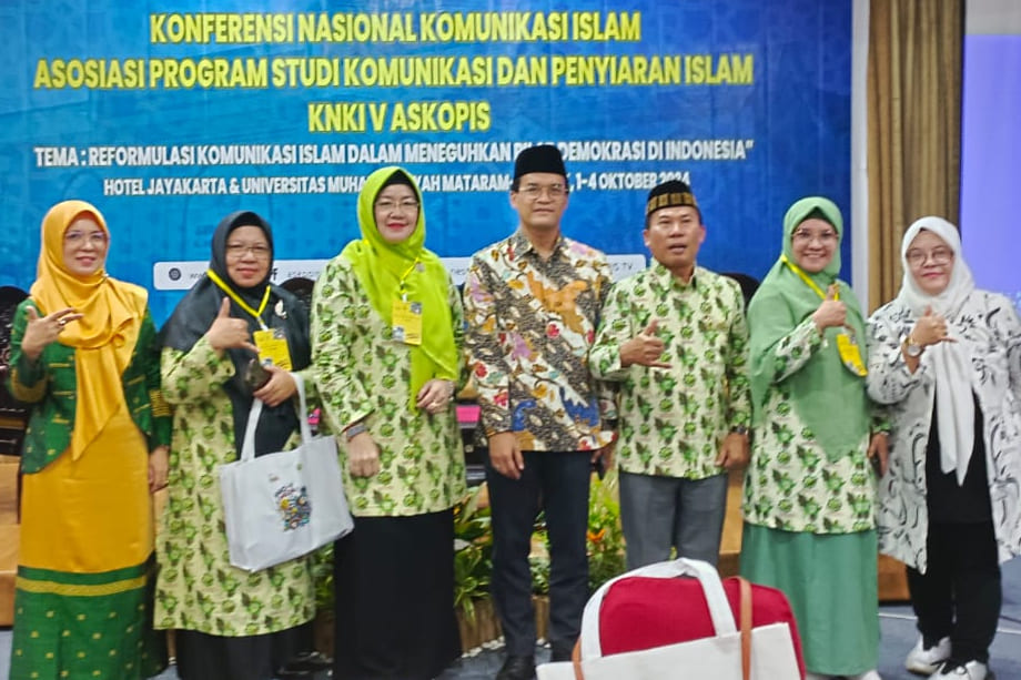 Wakil Rektor III IAIN Madura Hadiri Konferensi Nasional Komunikasi Islam Ke-V di Lombok