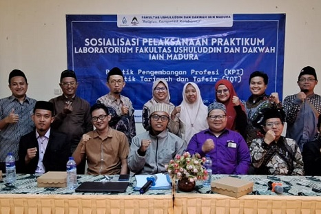 Dosen KPI Ikut Sosialisasi Praktikum Laboratorium FAUD IAIN Madura