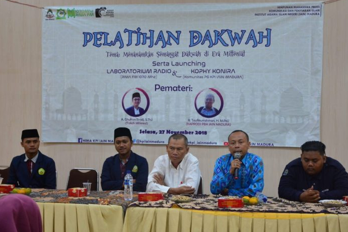 HMPS KPI Gelar Pelatihan Dakwah Milenial
