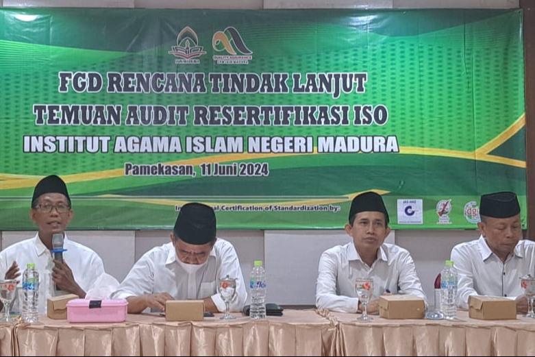 Ketua LPM dan Rektor IAIN Madura Kompak Ajak Semua Stakeholder Pegang Teguh Komitmen