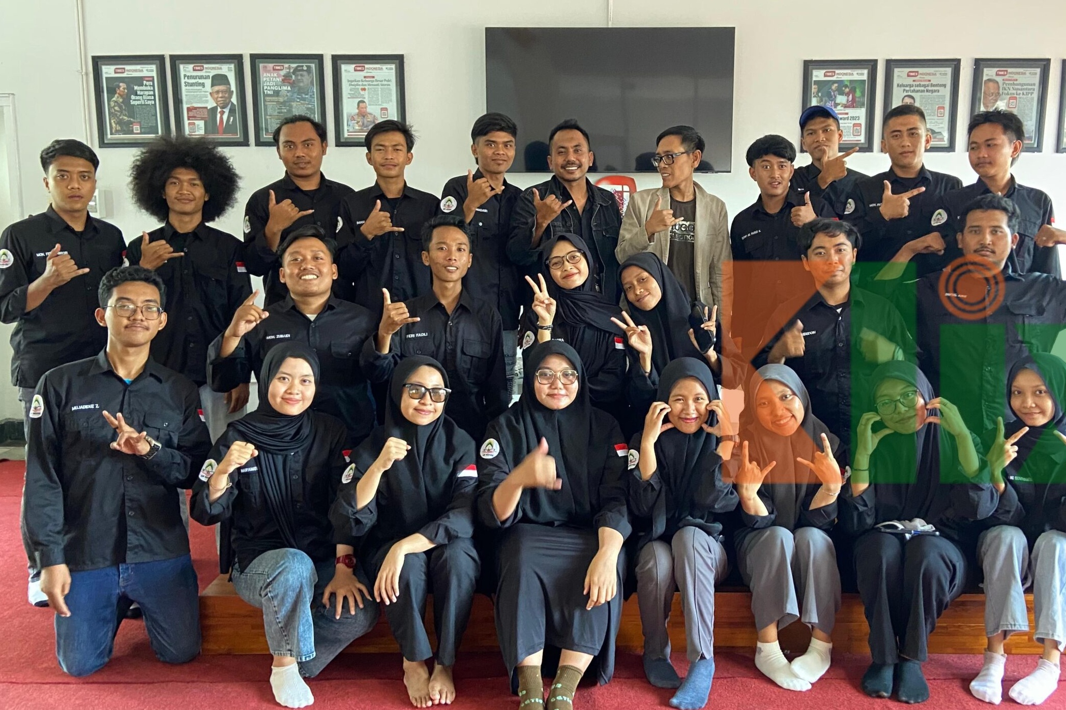 Tingkatkan Jurnalistik, Mahasiswa KPI IAIN Madura Kunjungi Times Indonesia