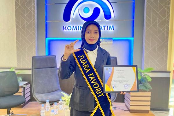 Selamat Mahasiswi KPI Raih Juara Favorit Lomba Duta Keterbukaan Informasi Publik (KIP)