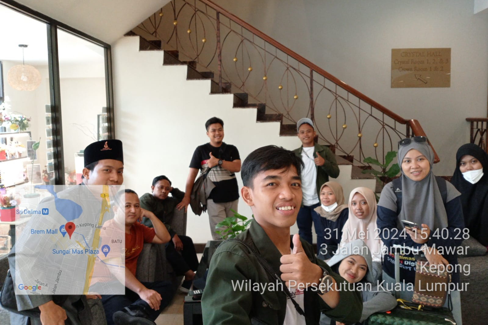 Rombongan Tim Penelitian dan PkM Internasional Faud IAIN Madura Tiba di Kuala Lumpur Malaysia