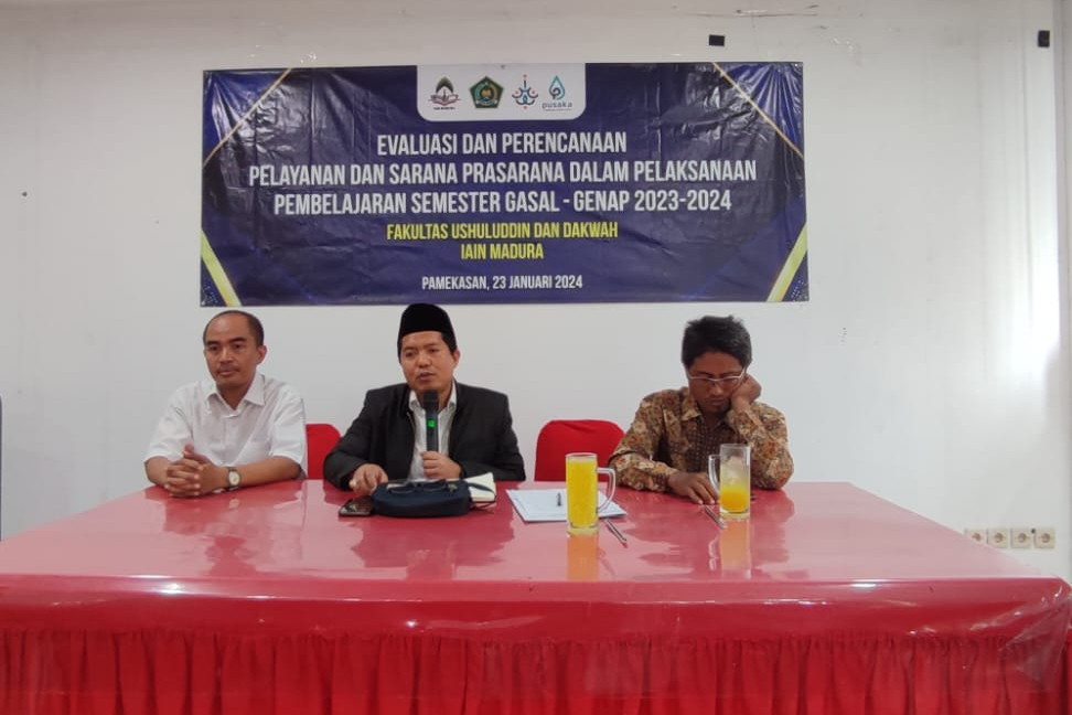 FAUD IAIN Madura Gelar Rapat Persiapan Kuliah Semester Genap TA 2023-204