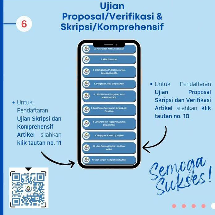 Ujian Proposal/Verifikasi & Skripsi/Komprehensif