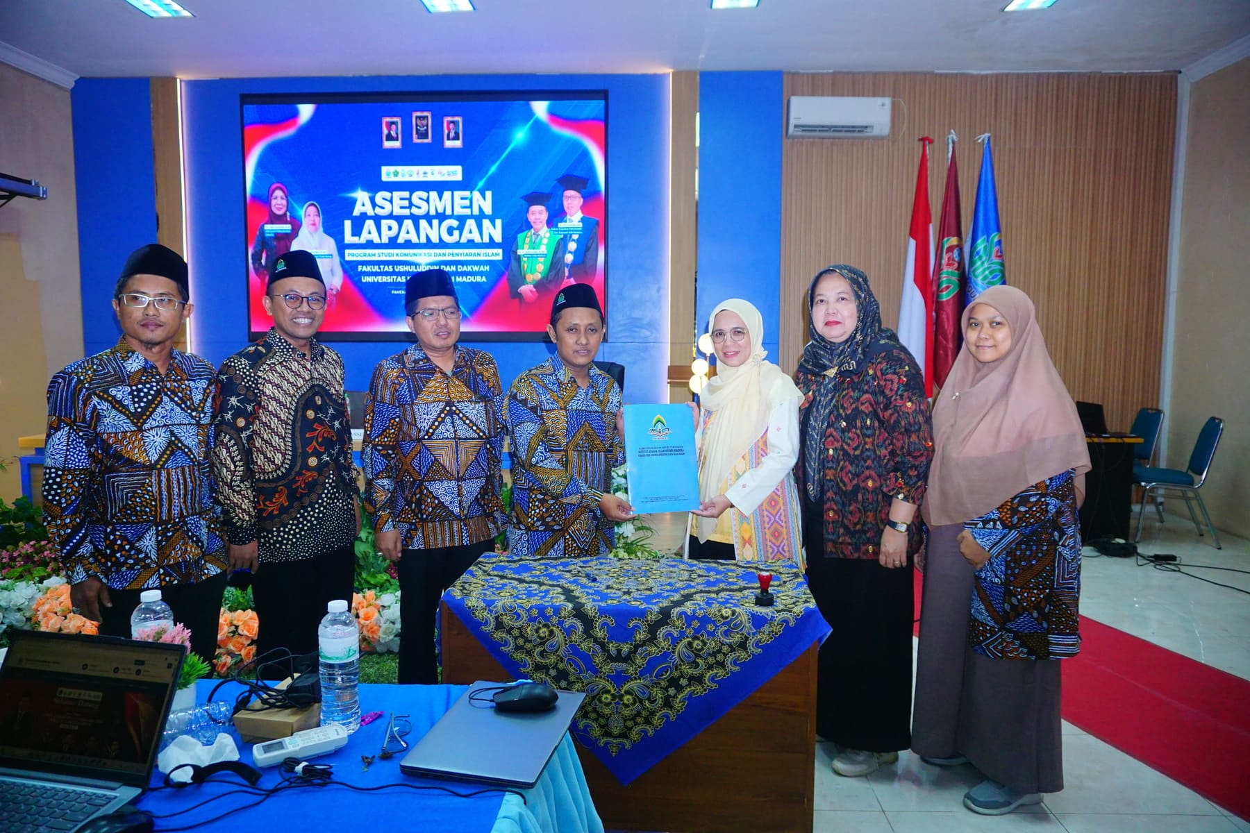 Prodi KPI UIN Madura Gelar Asesmen Lapangan (AL) Oleh BAN-PT